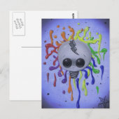 weniger als 40 Watt Postkarte (Vorne/Hinten)