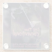 weniger als herkömmlich glasuntersetzer (Rückseite)