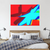 Weniger Als Leinwanddruck (Insitu (Schlafzimmer))