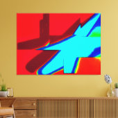 Weniger Als Leinwanddruck (Insitu (Wohnzimmer))