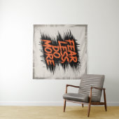 Weniger Angst, mehr tun Wandteppich (Beispiel (Horizontal))