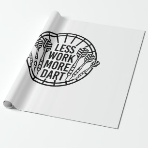 Weniger Arbeit mehr Geschenkpapier
