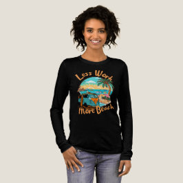 Weniger Arbeit, mehr Strand für den Sommerurlaub Tri-Blend Shirt