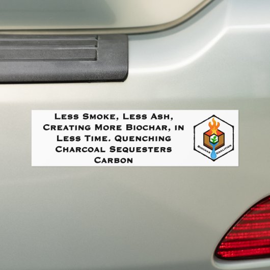 Weniger Ash-Sequester-Kohlenstoff Autoaufkleber (Auf Auto)