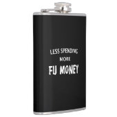 Weniger Ausgaben für mehr FU-Geld Flachmann (Rechts)