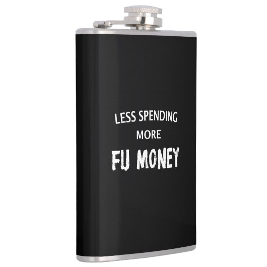 Weniger Ausgaben für mehr FU-Geld Flachmann (Rechts)