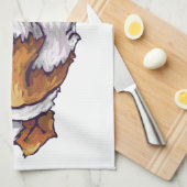 Weniger Barken, mehr Wagnis Küchentuch (Viertel Falte)