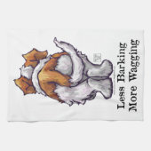 Weniger Barken, mehr Wagnis Küchentuch (Horizontal)