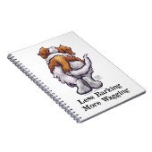 Weniger Barken, mehr Wagnis Notizblock (Rechte Seite)