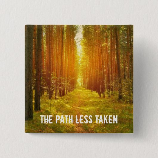 Weniger belegter Weg Button (Vorderseite)