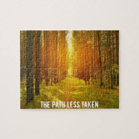 Weniger belegter Weg Puzzle (Horizontal)
