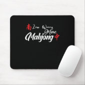 Weniger Besorgnis erregend mehr Mahjong Mahjongg P Mousepad (Mit Mouse)