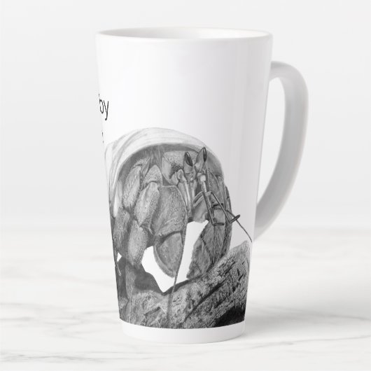 Weniger Crabby benötigt Kaffee Ecuadorian Hermit C Milchtasse (Rechte Ecke)
