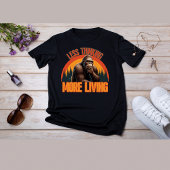 Weniger Denken, mehr Leben" Inspirationsquelle Hoodie