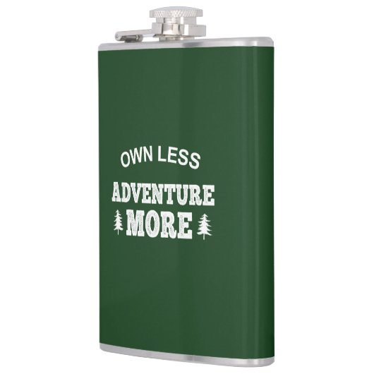 Weniger Eigenbedarf, mehr Abenteuer Flachmann (Links)