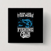 Weniger Fischfang Button (Vorderseite)