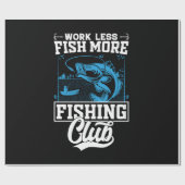 Weniger Fischfang Geschenkpapier (Flach)