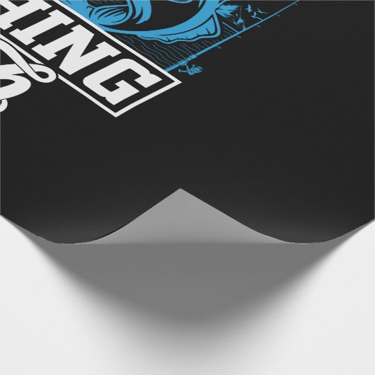 Weniger Fischfang Geschenkpapier (Ecke)