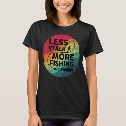 Weniger Gerede über mehr Fischerei T-Shirt (Vorderseite)