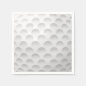 Weniger Golf Ball-Design Serviette (Vorderseite)