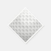 Weniger Golf Ball-Design Serviette (Ecke)