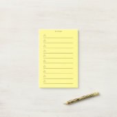 Weniger ist mehr | Schwerpunkt | Pooh Bear & Honey Post-it Klebezettel (Auf Schreibtisch)