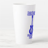 Weniger ist mehr, wenn es nicht Gitarre spielt Milchtasse (Vorderseite)