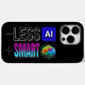 WENIGER KÖNNEN KLEINERE GEHIRINS! Case-Mate iPhone HÜLLE (Rückseite (Horizontal))