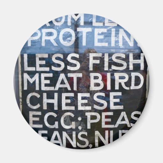 Weniger Leidenschaft durch weniger Protein Magnet (Vorne)