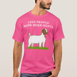 Weniger Leute Boer Goat Owner T-Shirt