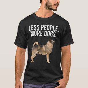 Weniger Leute mehr Hunde Norwegisch Elkhound Intro T-Shirt