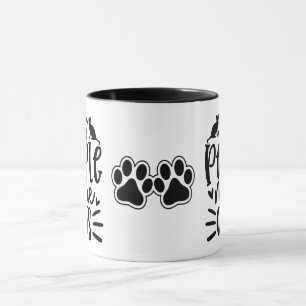 Weniger Leute mehr Katzen Tasse