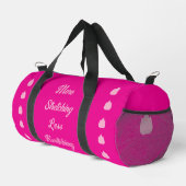 Weniger Meckern Turnbeutel Duffle Bag (Rechte Ecke)