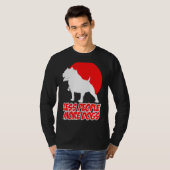 Weniger Menschen mehr Hunde Hunde Sarcastic T-Shirt (Vorne ganz)