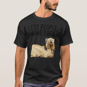 Weniger Menschen Mehr Hunde Skye Terrier Introvert T-Shirt