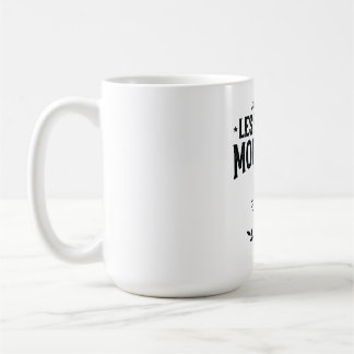 Weniger Menschen, mehr Katzen, Vintage sarkastisch Kaffeetasse