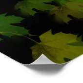 Weniger Milliarden Bäume Poster (Ecke)