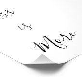 Weniger Minimalistischer Kostenvoranschlag Fotodruck (Ecke)