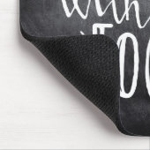 Weniger mit mehr Konzentrat Mousepad (Ecke)