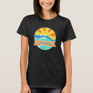 Weniger Montag mehr Sommerferien Kolleagu T-Shirt