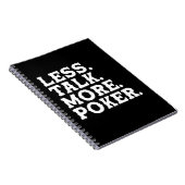 Weniger Poker Notizblock (Rechte Seite)