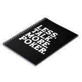 Weniger Poker Notizblock (Linke Seite)