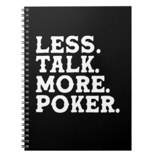 Weniger Poker Notizblock