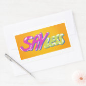 Weniger rechteckige Aufkleber (Umschlag)