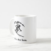 "Weniger reden. Mehr fahren." Kaffeetasse (Vorderseite Links)