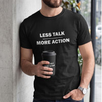 Weniger reden, mehr handeln Herren Motivations Sch