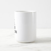 WENIGER REDEN, MEHR HANDLUNG KAFFEETASSE (Mittel)
