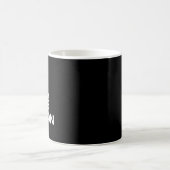 WENIGER REDEN MEHR HANDLUNG KAFFEETASSE (Mittel)
