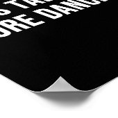 Weniger reden mehr tanzen poster (Ecke)