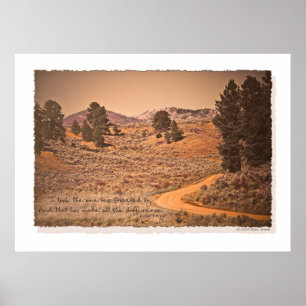 Weniger Reisende Poster